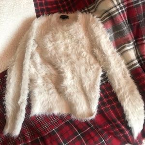 Banana republic | cozy fur sweater in XS